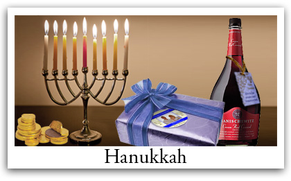 Hanukkah labels with custom photo and text