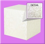 Italian Embossed Papers Tuck Top Boxes Cream - Pearl
