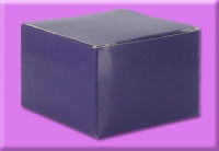 High Gloss Tuck Rectangle Top Boxes Cobalt Blue