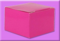 High Gloss Tuck Rectangle Top Boxes Magenta