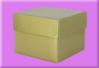 Premium Two-Piece Hi-Wall Gift Boxes Gold