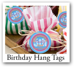 custom birthday hang tags