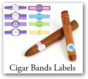 birthday cigar band customizable with text and color