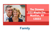 family return address labels personaled mailing address labels