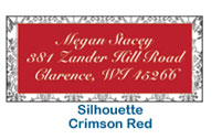 current mailing address labels custom printed 