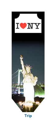 Customized City Trip Bookmark