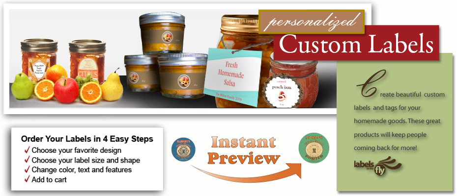 Custom Design food labels, canning products stickers Custom Design food labels, jar stickers, canning labels