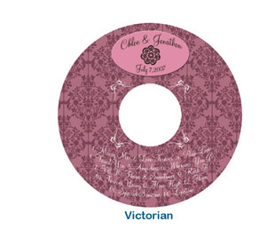 victorian cd label elegant classy 
