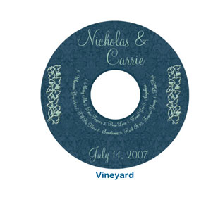 vineyard personalized cd label 