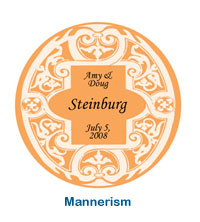 Personal Mannerism Wedding Coaster