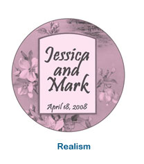 Realism Floral Drink Coaster