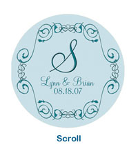 Personalized Printing Scroll Coaster