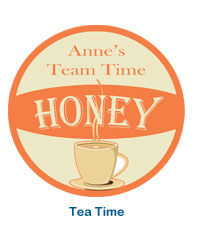 Personalized Tea Time Cafe Coaster