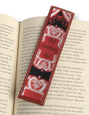 custom designed bookmarks
