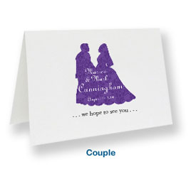 custom note cards couple ideas for bridal thank you card