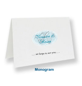 custom note cards monogram thank you cards personalized