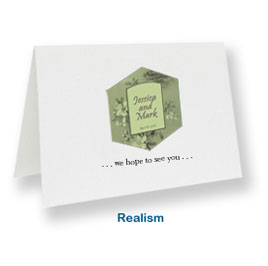 custom note cards realism thank you notes wedding favors