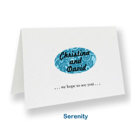 custom note cards serenitythank you gifts for wedding guests