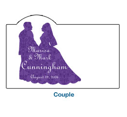 bride groom couple romantic wedding card