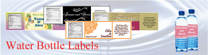 customized water bottle labels