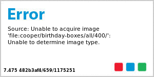 Border Birthday Box