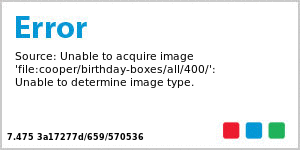 Token Birthday Medium Box