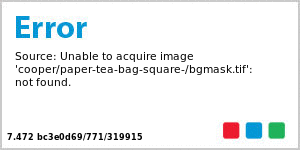 Custom Paper Tea Bag Large Square Food & Craft Label