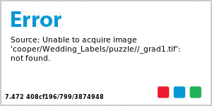 Abstract Large Favor Wedding Puzzle