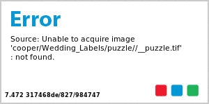 Mannerism Large Favor Wedding Puzzle