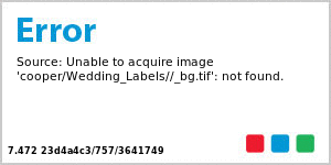 Portrait Text Rectangle Wedding Labels