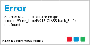 Class Rectangle Wine Label 3.25x4