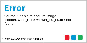 Love Flower Oval Wine Label