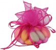 Organza Pull-String Favor Wraps Magenta