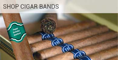 Shop Cigar Bands - custom design and personalization available