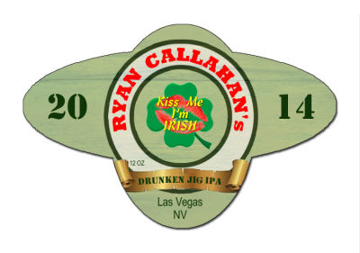 I'm Irish Collar Irish Beer Labels