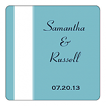 Classic Square Wedding Coaster