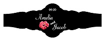 Coralbell Lace Wedding Fancy Cigar Band Label