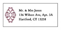 Decor Address Wedding Labels