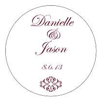 Decor Circle Wedding Coasters