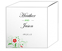 Flowers Wedding Box Large