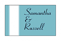 Personalized Classic Rectangular Favor Labels