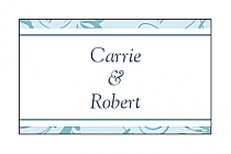 Personalized Provencale Rectangular Favor Labels