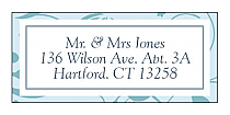 Provencale Address Wedding Labels