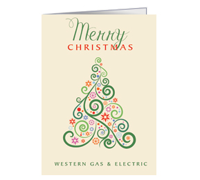 Personalized Unique Business Christmas Cards and Corporate Holiday