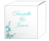 Summer Orchid Wedding Box Small