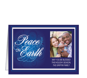 Peace on Earth Card 7.875" x 5.50"