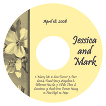 Realism CD Wedding Label