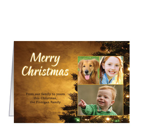 'O Christmas Tree Holiday Card 7.875" x 5.50"