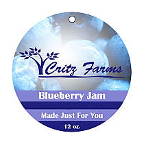 Berry Orchard Big Circle Food & Craft Hang Tag