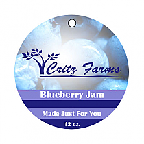 Berry Orchard Circle Food & Craft Hang Tag